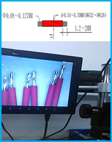 超短、超細浸錫線