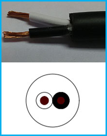 PSE認(rèn)證電源線AC兩扁插帶品字尾