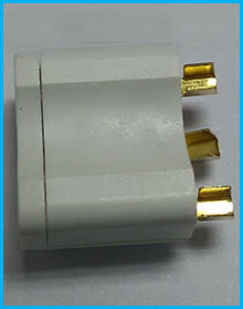 PSE認(rèn)證電源線AC兩扁插帶品字尾