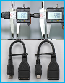 USB A母成型線