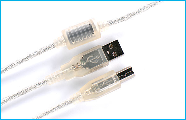 USB B成型線