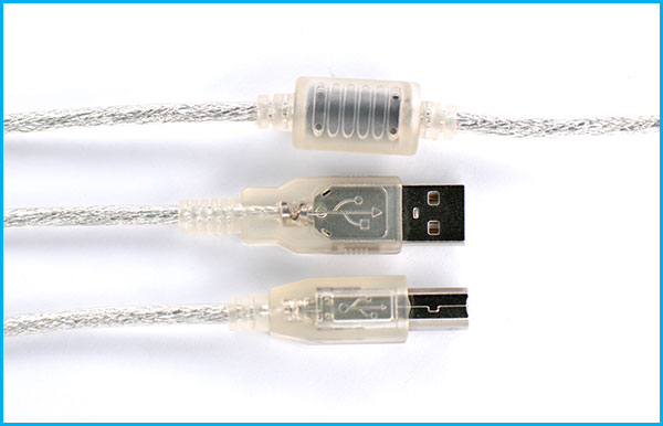 USB B成型線