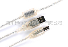 USB B成型線