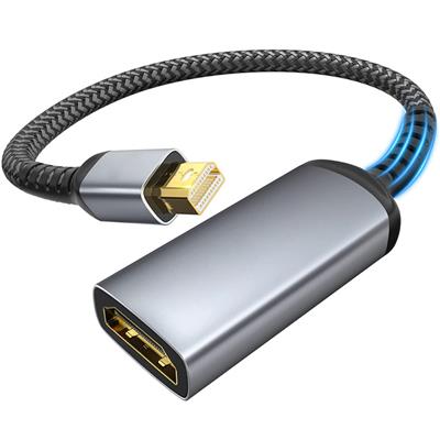 mini dp轉hdmi母轉換線4K 8K高清數據轉換線